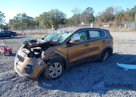 2017 Kia Sportage Lx from USA, damaged, VIN KNDPM3AC6H7084924